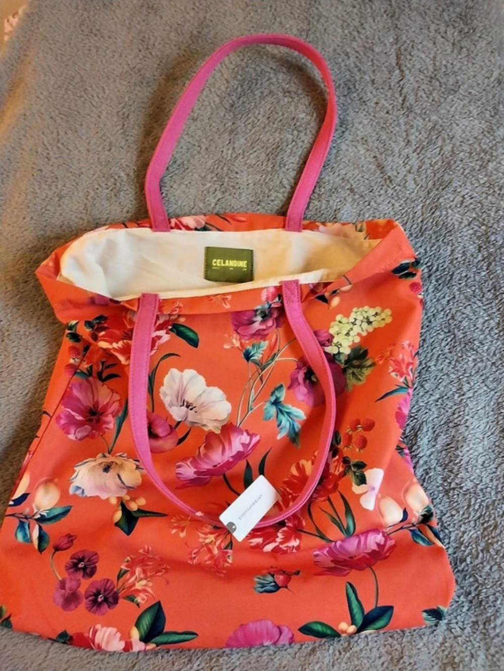 Anthropologie 45Totes Orange Pink Size One Size